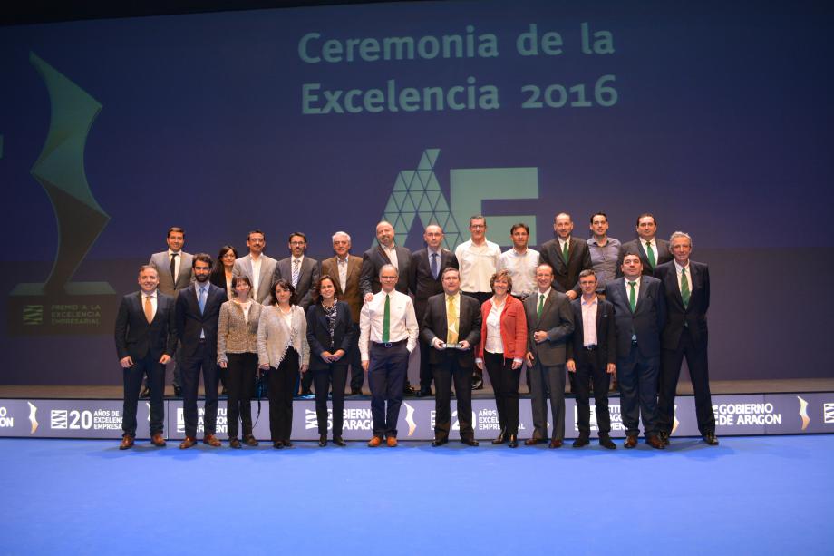MANN+HUMMEL IBÉRICA consigue el Premio a la Excelencia Empresarial en Aragón 2016